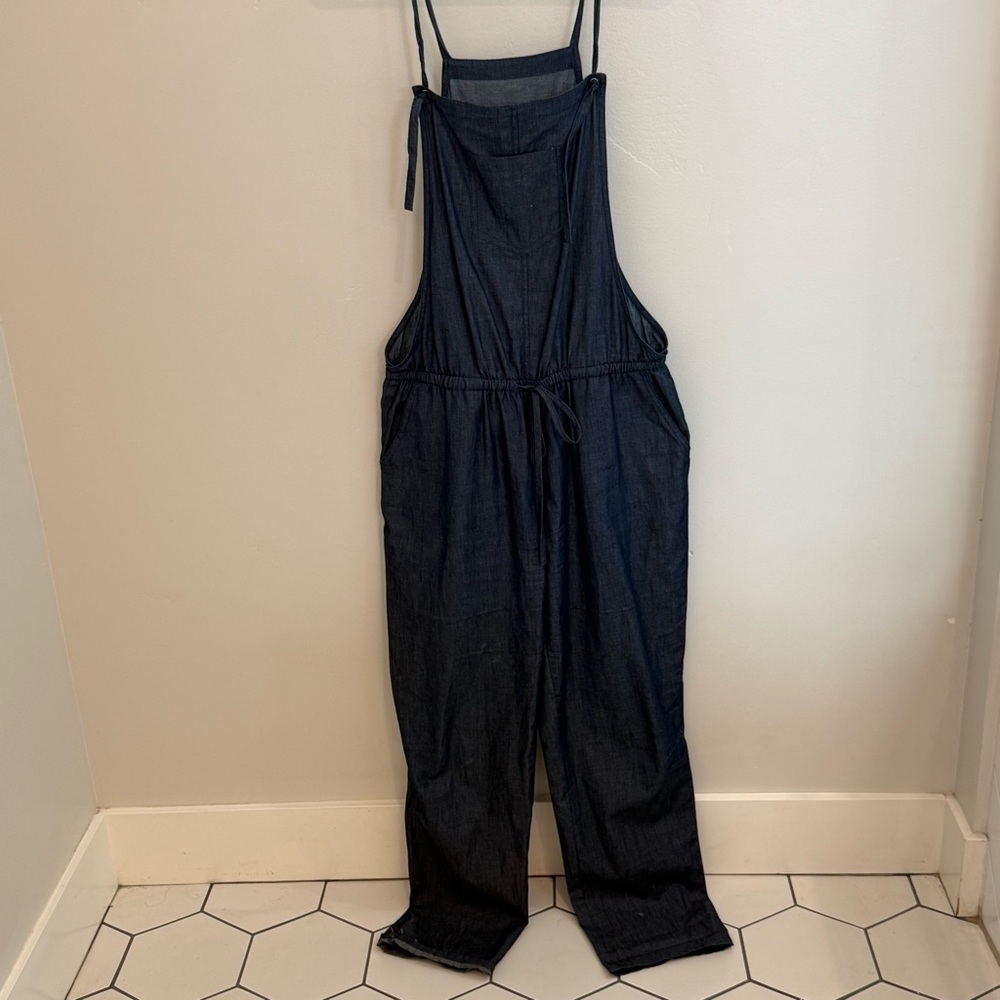 Polygram Women's Soft Drawstring Overalls Size La… - image 1